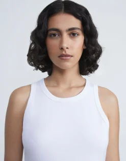 Cotton Rib Racerback Tank