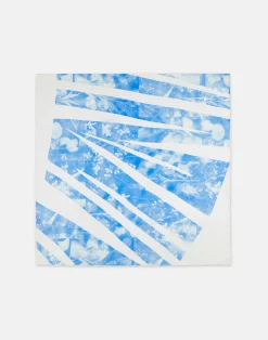 Eco Flora Print Silk Scarf