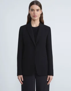 Finesse Crepe Cutaway Blazer