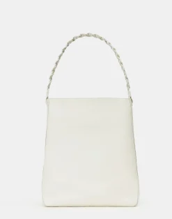 Grained Calfskin Leather 8 Knot Hobo—Large
