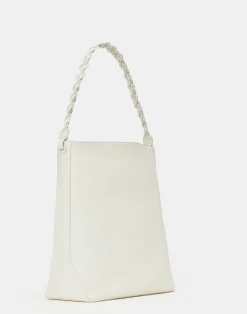 Grained Calfskin Leather 8 Knot Hobo—Large