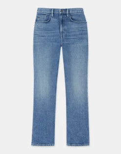 L148 Denim Mott Flared Ankle Jean
