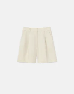 Linen Jefferson Pleated Short