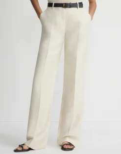Linen-Viscose Gates Pant