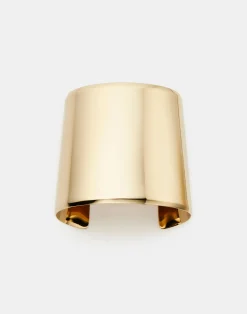 Lune Brass Cuff Bracelet