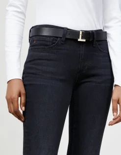 Nappa Leather L Beam Belt
