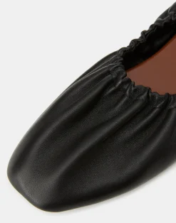 Nappa Leather Packable Ballet Flat
