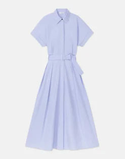 Organic Cotton Poplin Shirtdress