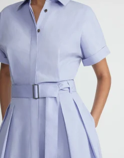 Organic Cotton Poplin Shirtdress