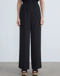 Organic Silk Crepe De Chine Perry Pant