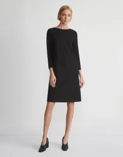 Punto Milano A-Line Dress