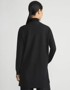 Responsible Fine Gauge Merino & Organic Silk Georgette Cardigan