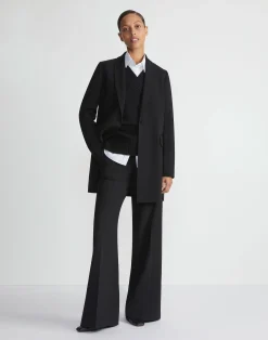 Responsible Finesse Crepe Shawl Collar Jacket
