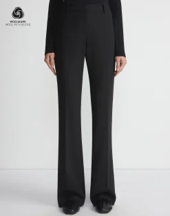 Responsible Wool Double Face Waldorf Flared Pant