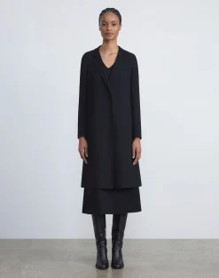 Responsible Wool Nouveau Crepe A-Line Jacket