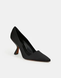 Satin High Heeled Pump