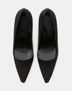 Satin High Heeled Pump