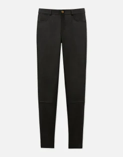 Silky Stretch Nappa Leather Mercer Pant