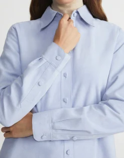 Suede Shirt Jacket