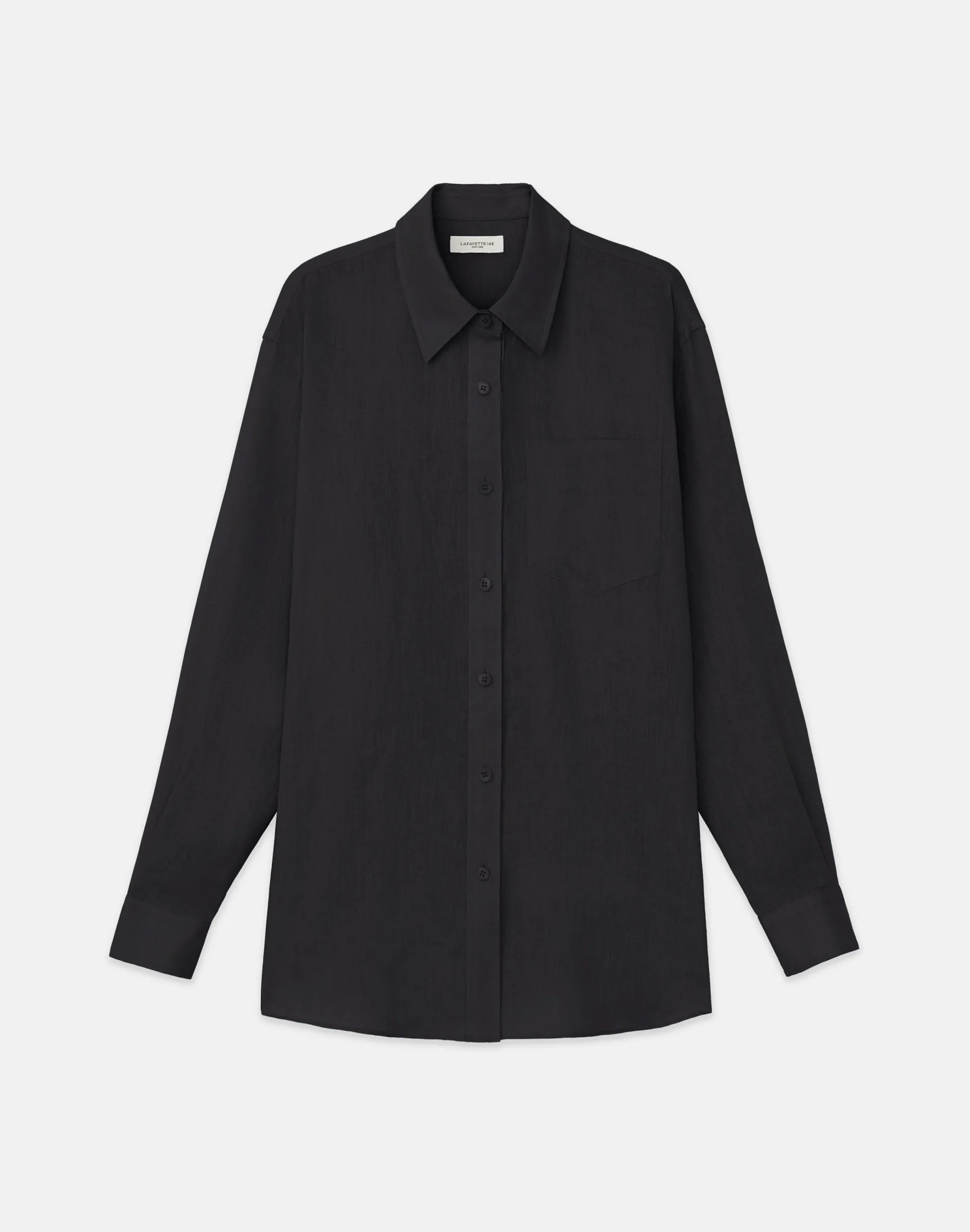 Vintage Linen Boyfriend Oversized Shirt