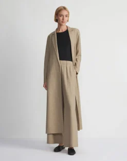 Virgin Wool Silk-Linen Riverside Pant